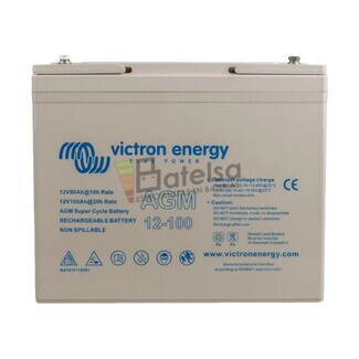 Bater�a Victron Energy AGM Super Cycle | 12 Voltios 100 Amperios